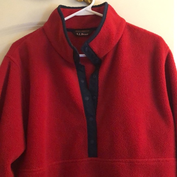 LL Bean Sweater w Pockets - Picture 3 of 5